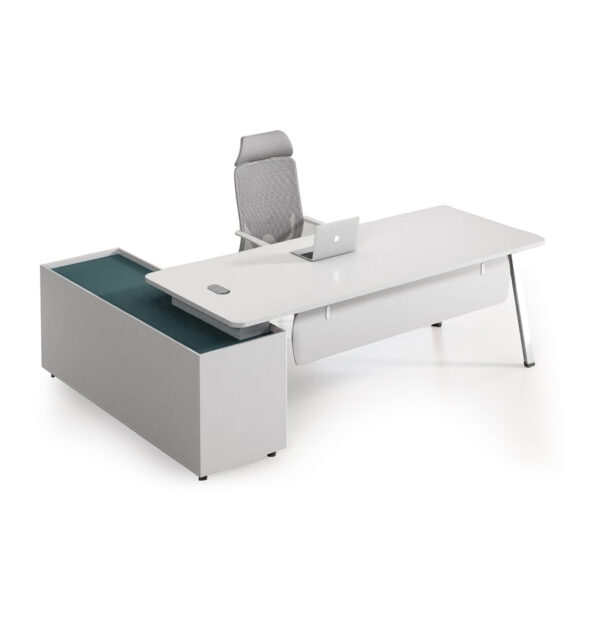 Office Desk with Cabinet – Custom Made by Roya Office Furniture Factory 1226