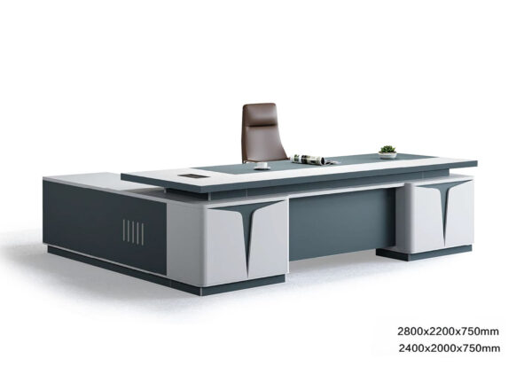 Office Desk with Cabinet – Custom Made by Roya Office Furniture Factory 1227