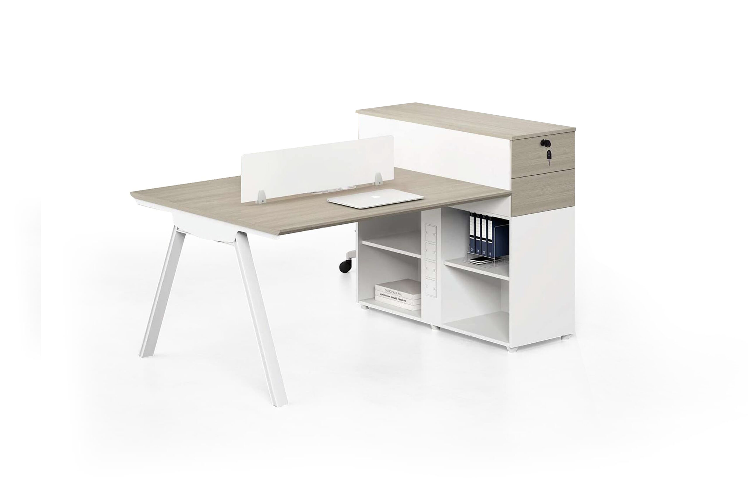 محطة عمل مكتبية – مُصنّعة حسب الطلب من مصنع رويا للأثاث المكتبي 1013 - الصورة 2