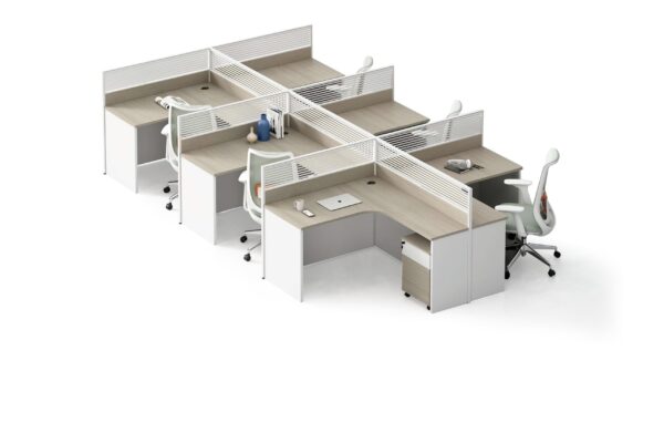 محطة عمل مكتبية – مُصنّعة حسب الطلب من مصنع رويا للأثاث المكتبي 1011