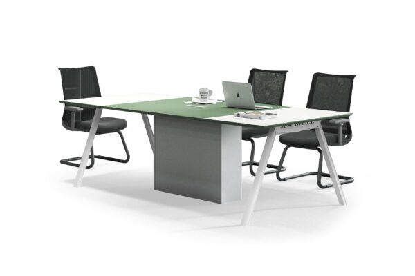 Custom-Made Meeting Table – Local Manufacturing with Melamine-Finished Chipboard