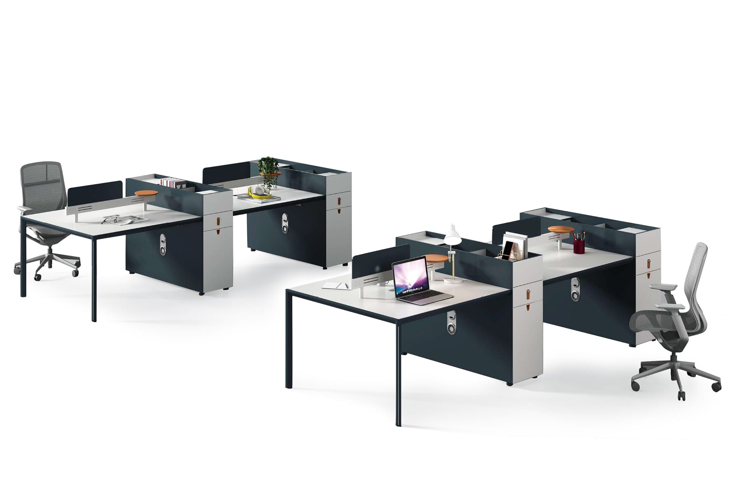 محطة عمل مكتبية – مُصنّعة حسب الطلب من مصنع رويا للأثاث المكتبي 102208 - الصورة 2