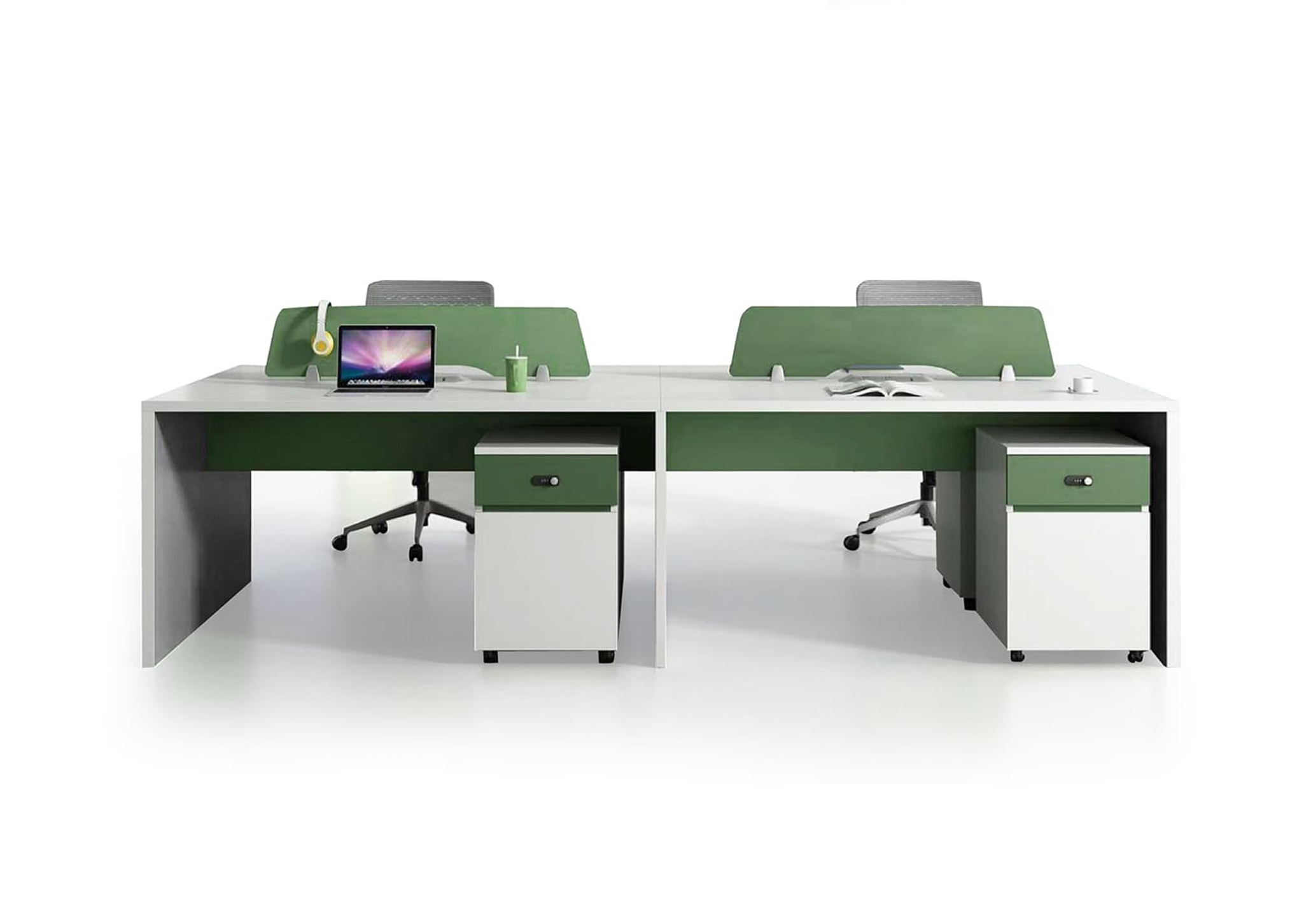 محطة عمل مكتبية – مُصنّعة حسب الطلب من مصنع رويا للأثاث المكتبي 1025 - الصورة 2